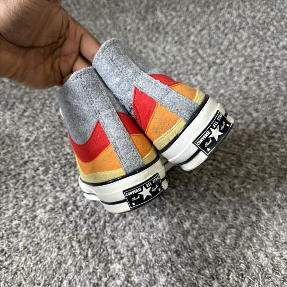 Converse Chuck 70 High Thermo Felt Storm Front Yellow 169518C Unisex Women: 9.5 - Picture 4 of 8